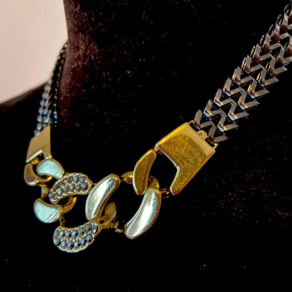 3/30$ chain and link necklace